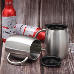 Caneca Térmica em Aço Inox Robust Steel