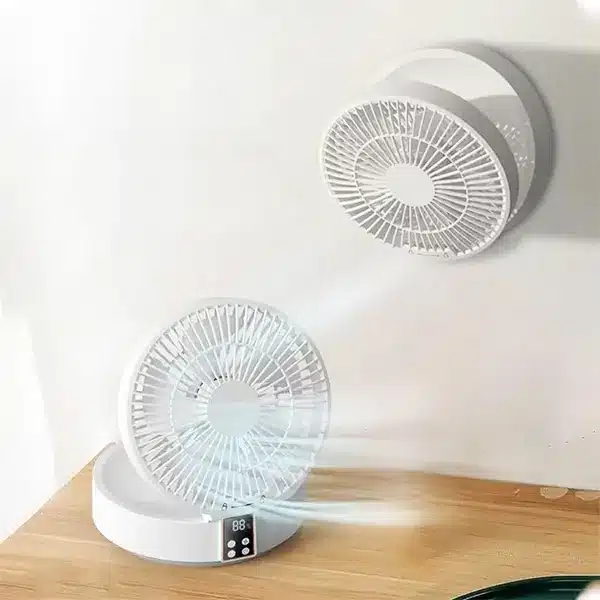 Ventilador Portátil Dobrável Com Controle - Casa Smart BR