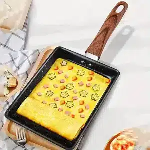 Frigideira Retangular Antiaderente Omelete - Casa Smart BR