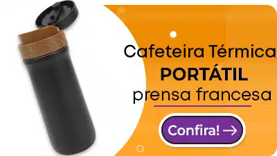 Novas Ofertas - Cafeteira Prensa Francesa Portátil - Casa Smart BR