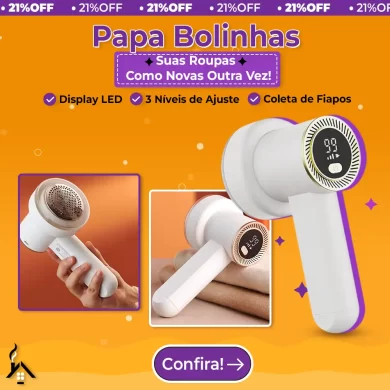 Papa Bolinhas Elétrico LED Digital Remover – Banner Mobile